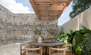 CASA EN VENTA EN MERIDA EN PRIVADA CON CLUB DE GOLF