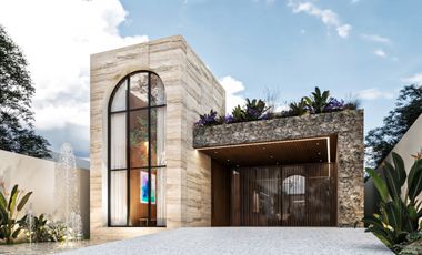 CASA EN VENTA EN MERIDA EN PRIVADA CON CLUB DE GOLF