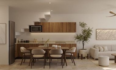 Departamento(2R+R) en Venta en Pionera Apartments, Conkal