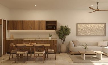 Departamento(2R) en Venta en Pionera Apartments, Conkal