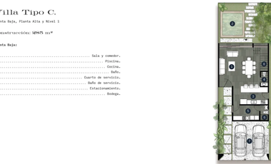 Villa en venta Mérida Yucatán, Privada Rosello Cabo Norte