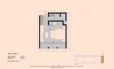 DEPARTAMENTO CANCUN ESTUDIO PLAYA MAR (SS HDV-029-59726)