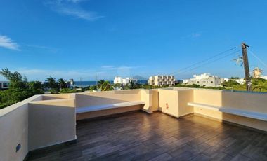 TownHouse de 3 recamaras, Rooftop, Piscina, a metros de la playa San Benito.