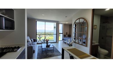 VENTA  EXCLUSIVO APARTASUITE AMOBLADA EN CERRITOS PEREIRA