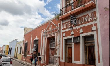 Hotel en venta en el centro histórico de Campeche