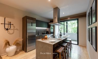 Venta Departamento de Lujo Colonial de 1 Recámara en Tulum