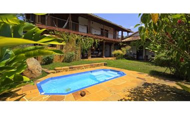 Vendo Casa Barichara Sector Santa Barbara Colonial Moderna