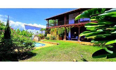 Vendo Casa Barichara Sector Santa Barbara Colonial Moderna