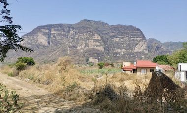 Espectacular Terreno en Venta en Tlayacapan; Morelos