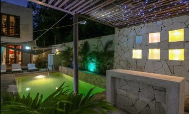 Bonita casa en venta en Villa Nautilus dentro de  Aldea Zamá, Tulum, Qroo.