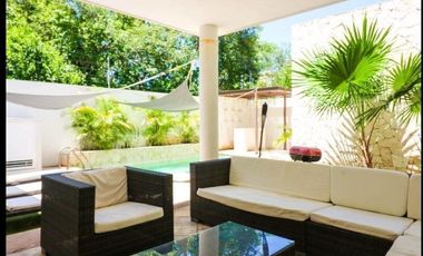 Bonita casa en venta en Villa Nautilus dentro de  Aldea Zamá, Tulum, Qroo.