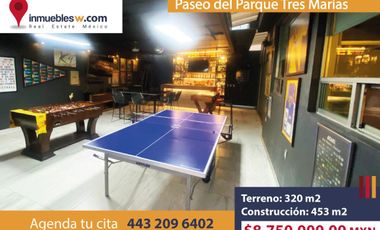CASA EN VENTA EN PASEO DEL PARQUE TRES MARIAS, MORELIA