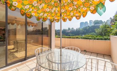 CASA CON JARDIN EN BOSQUES DE LAS LOMAS VENTA O RENTA