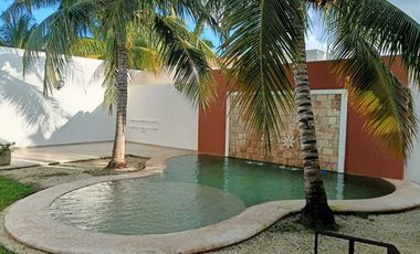 En Venta, Casa de un piso en Las Fincas, Temozón Norte Mérida, Yucatán (3Rec)