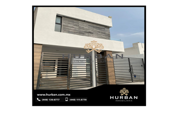 HURBAN VENDE casa en fraccionamiento abierto MOD VENTI