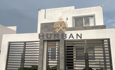 HURBAN VENDE casa en fraccionamiento abierto con recamara planta baja  MOD KENIA