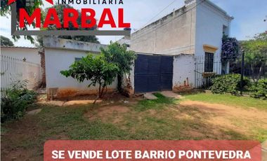 SE VENDE LOTE BARRIO PONTEVEDRA