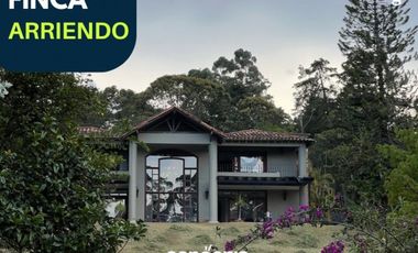 Finca en arriendo- Rionegro- Conjunto Campestre Llanogrande