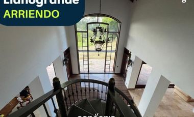 Finca en arriendo- Rionegro- Conjunto Campestre Llanogrande