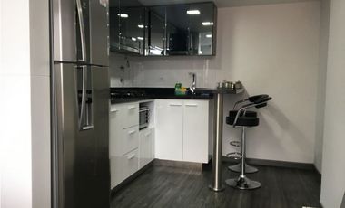 Apartaestudio amoblado Moderno cerca al tesoro el poblado con vista