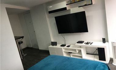 Apartaestudio amoblado Moderno cerca al tesoro el poblado con vista