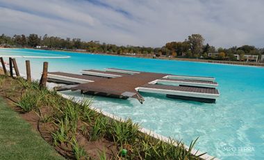 Departamento venta  monoambiente, cocina integrada y cochera en Lagoon Pilar