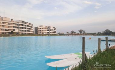 Departamento venta de 1 dormitorio terraza y cochera en Lagoon Pilar