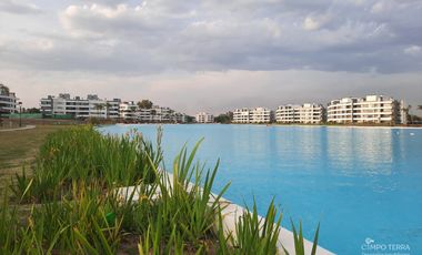 Departamento en venta monoambiente, cocina integrada y cochera en Lagoon Pilar