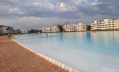 Departamento en venta de 1 dormitorio c/ jardín y cochera en Lagoon Pilar