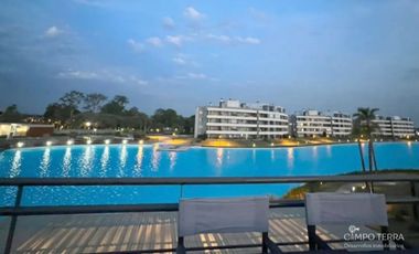Departamento en venta de 1 dormitorio c/ jardín y cochera en Lagoon Pilar