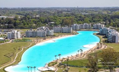 Departamento venta pozo de 1 dormitorio c/ cochera en Lagoon Pilar