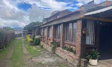 Casa Semiurbana Con La Tranquilidada Para Invertir En Zipaquira