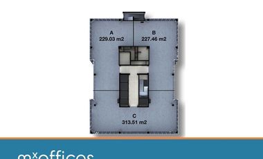 Oficina en Venta  obra gris de 229 m2  en Valle Oriente San Pedro Garza Garcia