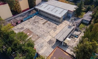 Terreno en renta en Azcapotzalco, amplio uso de suelo