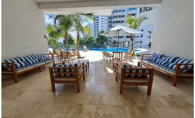 Apartamento Bocagrande sobre la bahia