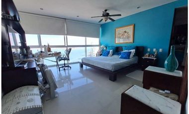 Apartamento Bocagrande sobre la bahia
