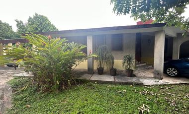 TERRENO CON CONSTRUCCION TIPO QUINTA VILLAHERMOSA