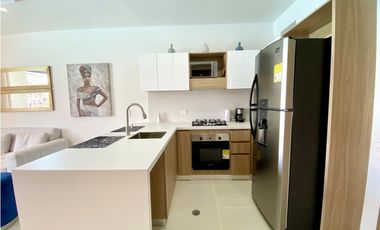 Zona Norte - Alquiler de apartamento amoblado en Baia Kristal.