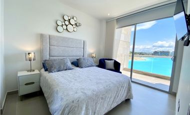 Zona Norte - Alquiler de apartamento amoblado en Baia Kristal.