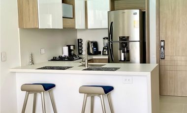 Zona Norte - Alquiler de apartamento amoblado en Baia Kristal.