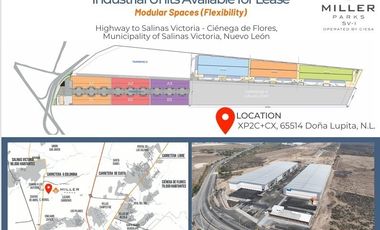 Nave industrial en Miller Parks Salinas Victoria I