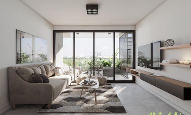 Departamento 3 ambientes a estrenar con balcon terraza