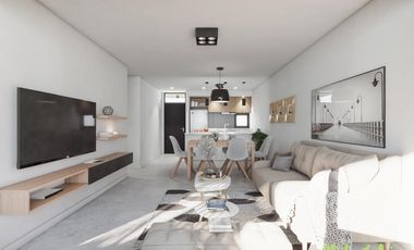 Departamento 3 ambientes a estrenar con balcon terraza