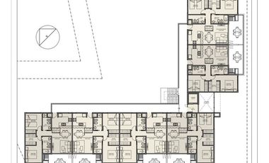 Departamento 3 ambientes a estrenar con balcon terraza