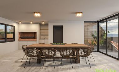 Departamento 3 ambientes a estrenar con balcon terraza