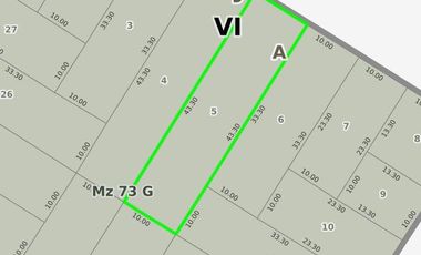 Terreno en venta - 433Mts2 - Coronel Dorrego, Mar del Plata