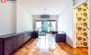 Departamento de 3 ambientes con dependencia en venta en Palermo