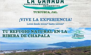 TERRENOS DE OPORTUNIDAD CON  VISTA PANORAMICA AL LAGO DE CHAPALA