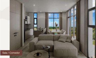 Departamentos en Venta en Campo de Golf en Pesquería