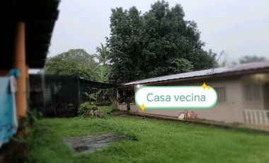 VENDO CASA EN BUGABA CHIRIQUI BARRIO CRUCIGRAMA